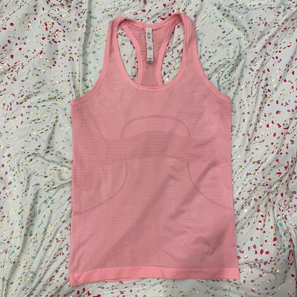PINK LULULEMON RACERBACK TANK